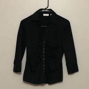 NY&C quarter sleeve button down/up
